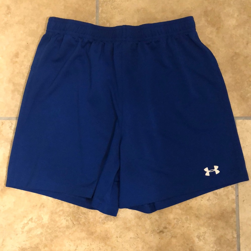 Royal blue Under Armour shorts